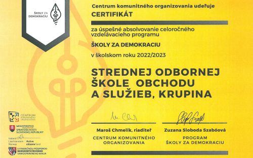 Certifikát