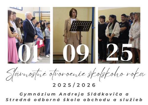 Otvorenie škol. roka